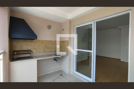 Varanda Gourmet de apartamento à venda com 2 quartos, 70m² em Centro, São Caetano do Sul