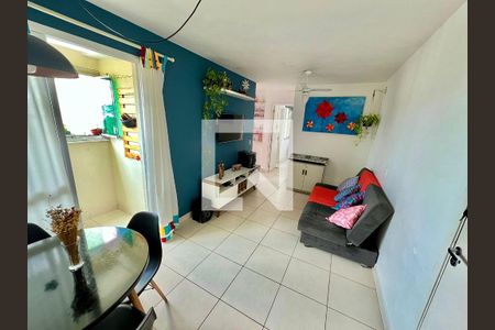 Sala de apartamento para alugar com 2 quartos, 53m² em Serrano, Belo Horizonte