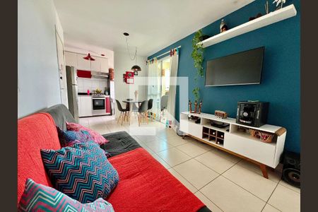 Sala de apartamento para alugar com 2 quartos, 53m² em Serrano, Belo Horizonte