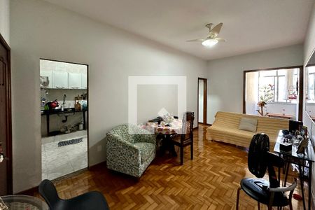 Sala de apartamento à venda com 2 quartos, 80m² em Catete, Rio de Janeiro