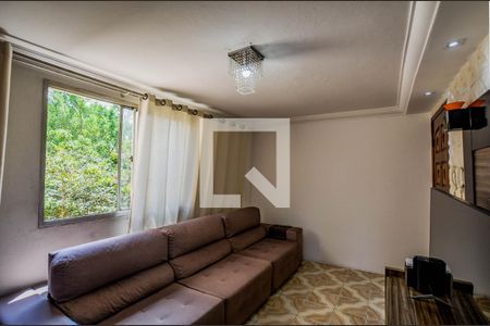 Sala de apartamento à venda com 2 quartos, 55m² em Jardim Alvorada, Santo André