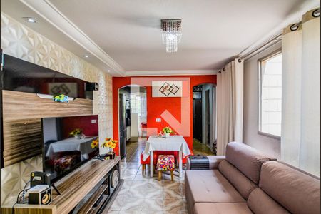 Sala de apartamento à venda com 2 quartos, 55m² em Jardim Alvorada, Santo André