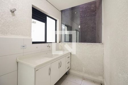 Varanda - Cozinha e Área de Serviço  de kitnet/studio para alugar com 1 quarto, 43m² em Vila Formosa, São Paulo