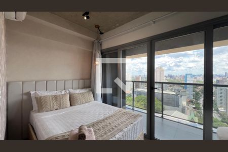 Quarto  de kitnet/studio para alugar com 1 quarto, 21m² em Jardim Paulista, São Paulo