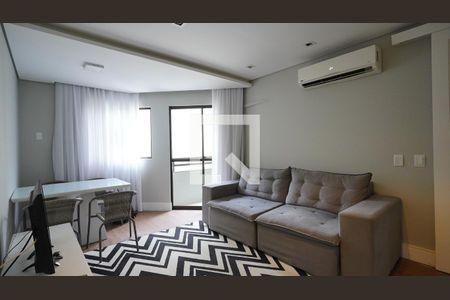 Sala de apartamento para alugar com 3 quartos, 80m² em Centro, Florianópolis