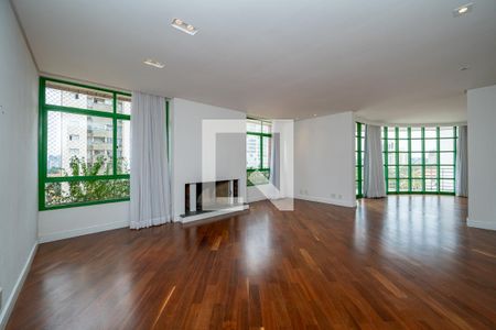 Sala de Estar de apartamento para alugar com 3 quartos, 250m² em Vila Alexandria, São Paulo