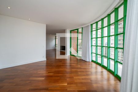 Sala de Estar 2 de apartamento para alugar com 3 quartos, 250m² em Vila Alexandria, São Paulo