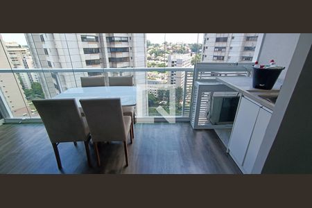 Varanda de apartamento para alugar com 1 quarto, 35m² em Real Parque, São Paulo