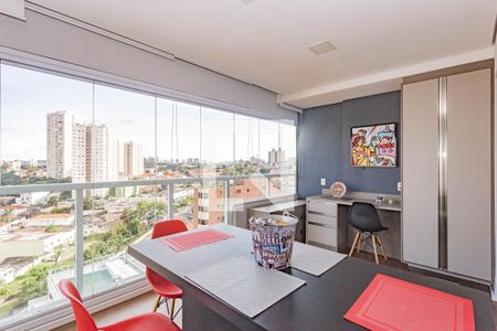 Varanda de apartamento à venda com 1 quarto, 41m² em Vila Dom Pedro I, São Paulo