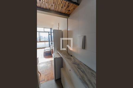 Cozinha de kitnet/studio para alugar com 1 quarto, 30m² em Santo Agostinho, Belo Horizonte