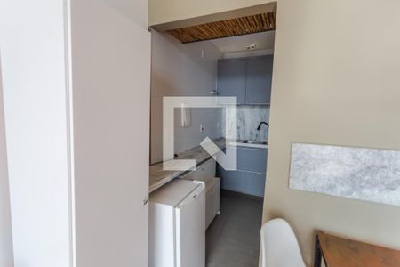 Cozinha de kitnet/studio para alugar com 1 quarto, 30m² em Santo Agostinho, Belo Horizonte