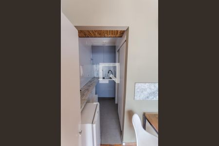 Cozinha de kitnet/studio para alugar com 1 quarto, 30m² em Santo Agostinho, Belo Horizonte