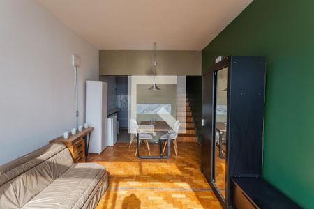 Sala/Quarto de kitnet/studio para alugar com 1 quarto, 30m² em Santo Agostinho, Belo Horizonte