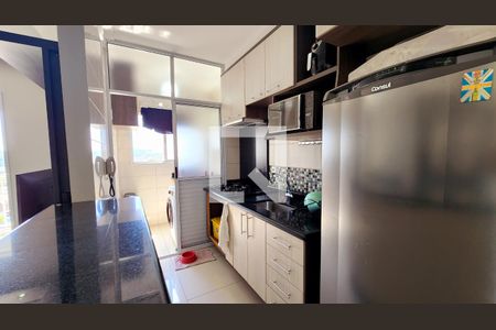 Cozinha e Área de Serviço de apartamento à venda com 2 quartos, 69m² em Retiro, Jundiaí