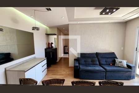 Sala de apartamento à venda com 2 quartos, 69m² em Retiro, Jundiaí