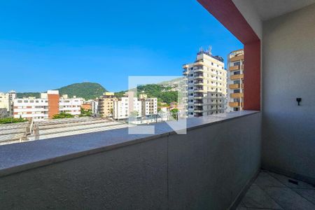 varanda  de apartamento para alugar com 2 quartos, 80m² em Jardim Tres Marias, Guarujá