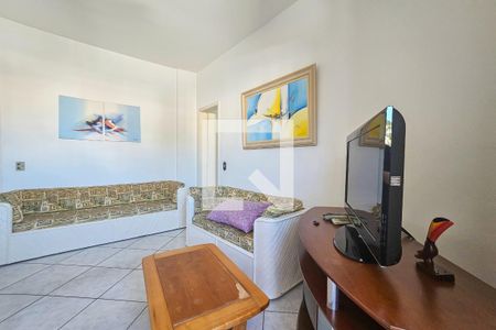 Sala de apartamento para alugar com 2 quartos, 80m² em Jardim Tres Marias, Guarujá