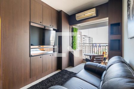 Sala de apartamento para alugar com 1 quarto, 29m² em Jardim Prudência, São Paulo