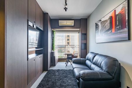 Sala de apartamento para alugar com 1 quarto, 29m² em Jardim Prudência, São Paulo