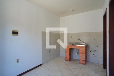 Sala - Cozinha de apartamento para alugar com 1 quarto, 30m² em Floresta, Porto Alegre