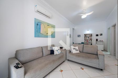 Sala de apartamento para alugar com 2 quartos, 96m² em Boqueirão, Santos