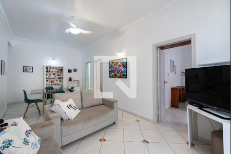 Sala de apartamento para alugar com 2 quartos, 96m² em Boqueirão, Santos