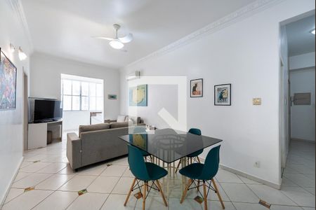 Sala de apartamento para alugar com 2 quartos, 96m² em Boqueirão, Santos