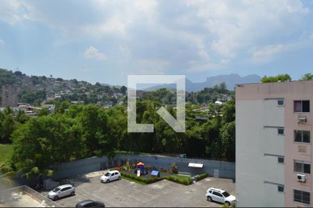 Vista da Varanda  de apartamento à venda com 2 quartos, 60m² em Taquara, Rio de Janeiro