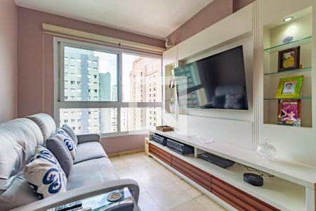 Sala de apartamento à venda com 1 quarto, 70m² em Jardim Paulista, São Paulo