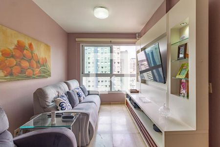 Sala de apartamento à venda com 1 quarto, 70m² em Jardim Paulista, São Paulo