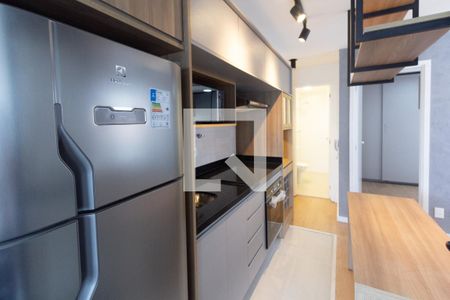 Sala/Cozinha de apartamento para alugar com 2 quartos, 36m² em Indianópolis, São Paulo