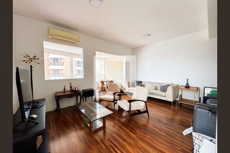 Sala de apartamento para alugar com 2 quartos, 129m² em Chácara Santo Antônio (zona Sul), São Paulo