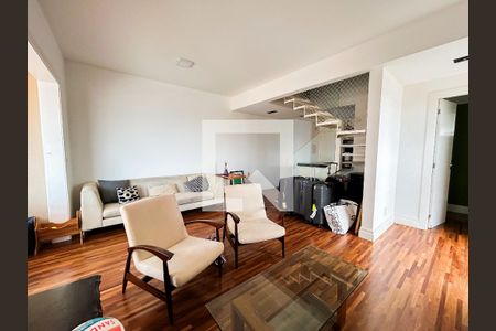 Sala de apartamento para alugar com 2 quartos, 129m² em Chácara Santo Antônio (zona Sul), São Paulo