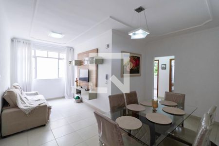 Sala  de apartamento à venda com 3 quartos, 77m² em Tropical, Contagem