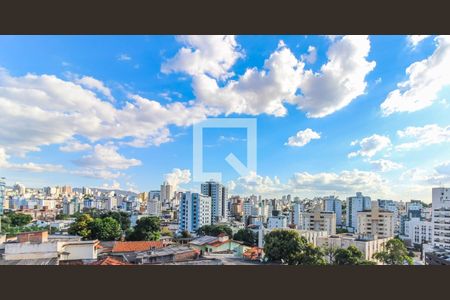 Vista da Sala de apartamento à venda com 3 quartos, 85m² em União, Belo Horizonte