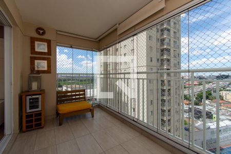 Varanda Sala de apartamento para alugar com 2 quartos, 86m² em Vila Augusta, Guarulhos