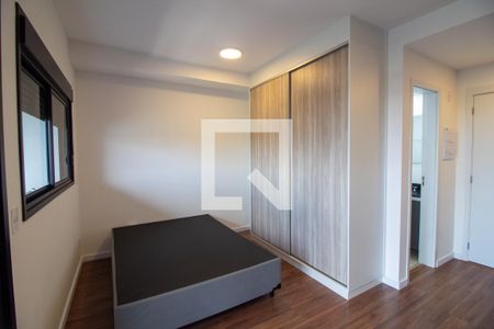 Sala / Quarto - Studio de kitnet/studio à venda com 1 quarto, 33m² em Jardim das Acacias, São Paulo