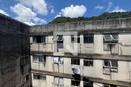 Vista da Sala de apartamento para alugar com 3 quartos, 100m² em São Jorge, Santos