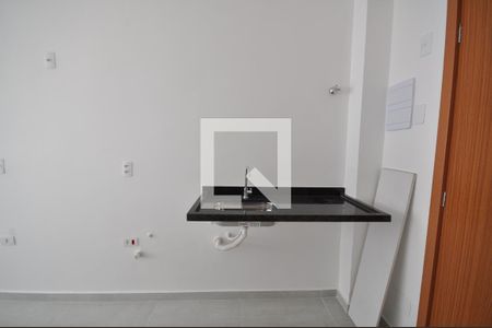 Cozinha de apartamento para alugar com 1 quarto, 28m² em Vila Mazzei, São Paulo