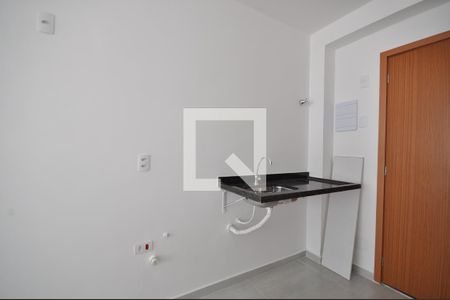 Cozinha de apartamento para alugar com 1 quarto, 28m² em Vila Mazzei, São Paulo