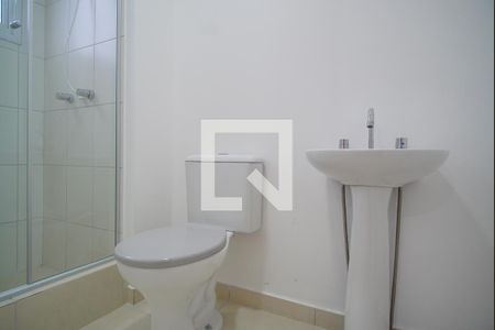 Banheiro da Suíte de apartamento à venda com 2 quartos, 59m² em Morro Santana, Porto Alegre