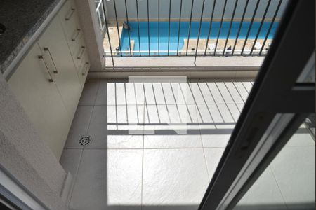 Varanda da Sala de apartamento à venda com 2 quartos, 50m² em Vila Pires, Santo André