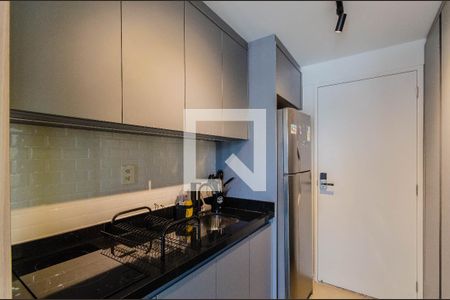 Cozinha de kitnet/studio à venda com 1 quarto, 30m² em Vila Mariana, São Paulo