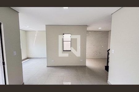 Sala - Sala de Jantar de casa para alugar com 3 quartos, 130m² em Paraíso, Santo André