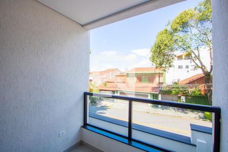 Varanda da sala de casa para alugar com 3 quartos, 130m² em Paraíso, Santo André