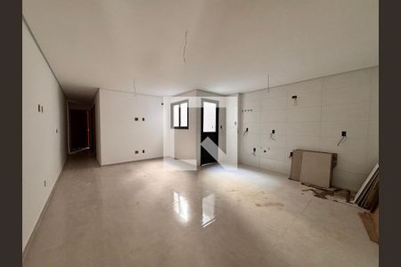 Sala de apartamento para alugar com 3 quartos, 85m² em Paraíso, Santo André