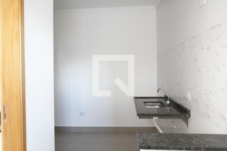 Cozinha de apartamento à venda com 1 quarto, 27m² em Vila Invernada, São Paulo