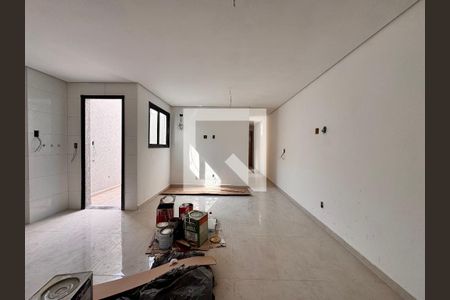 Sala de apartamento para alugar com 3 quartos, 85m² em Paraíso, Santo André