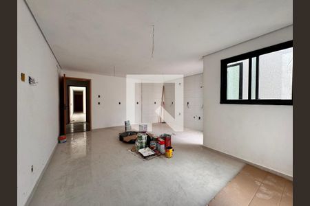 Sala de apartamento para alugar com 3 quartos, 85m² em Paraíso, Santo André