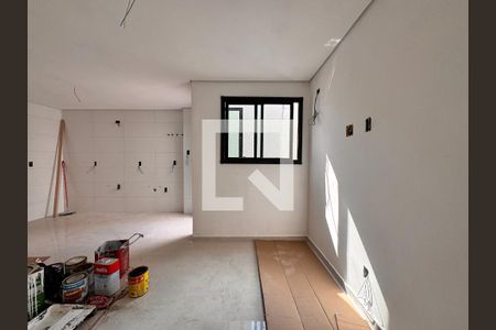 Sala de apartamento para alugar com 3 quartos, 85m² em Paraíso, Santo André